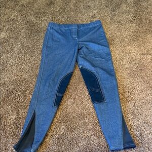 Women's Soft Stretch Blue Jean Tattini riding breeches